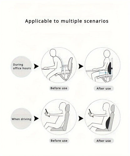 SpineEase Lumbar Cushion